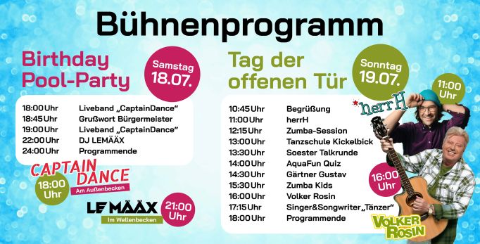 Bühnenprogramm