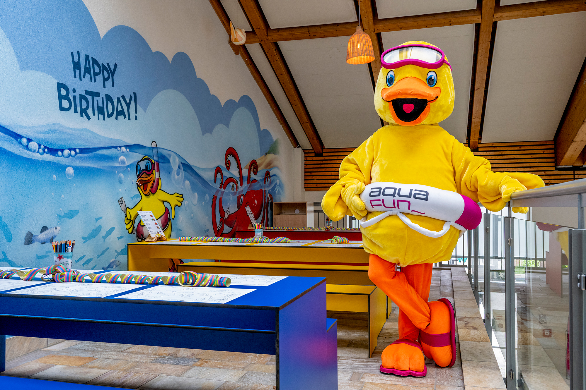 Geburtstag in der Wasserwelt