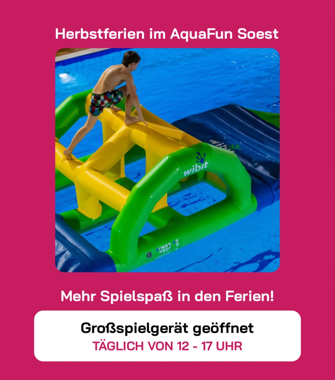 🍂Herbstferien = extra Spielspaß im AquaFun! 💦 Gut ...