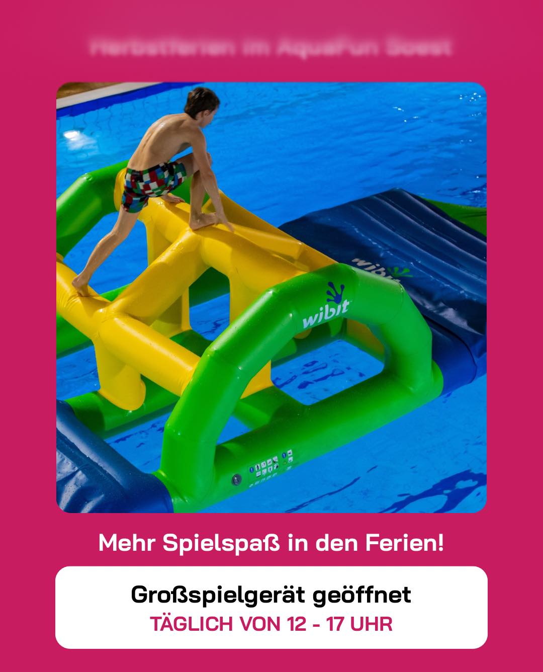 🍂Herbstferien = extra Spielspaß im AquaFun! 💦 Gut ...